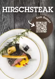 Der Grissemann Flugblatt woche 39 Seite 2: HIRSCHSTEAK Zum Rezept