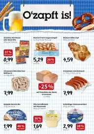 Der Grissemann Flugblatt woche 39 Seite 4: Resch & Frisch Laugenstangerl €5,29, Efko Kartoffelsalat mit Mayonnaise €1,69