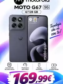 Volantino Faga Electronics Pagina 1: Motorola MOTO G67 5G €169,99