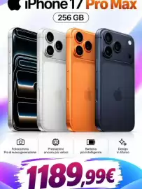 Volantino Faga Electronics Pagina 3: IPhone 17 Pro Max €1.189,99