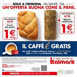 Volantino Italmark Pagina 34: Treccia alle patate €1,00, Sfilatino multicereali €1,00