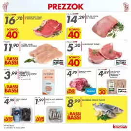 Volantino Italmark Pagina 16: Stinco di suino italiano €4,90, Fusi di pollo Amadori €4,89