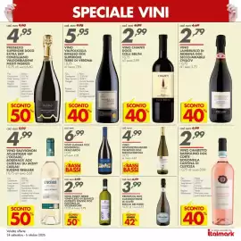 Volantino Italmark Pagina 20: Vino Gewurztraminer Mezzacorona €4,99, Vino Lugana Doc Rondinelli Fraccaroli €6,99