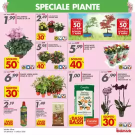 Volantino Italmark Pagina 22: Kalanchoe colori vari €2,49, Terriccio Universale Consilia €1,00