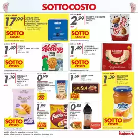 Volantino Italmark Pagina 4: Crostini non fritti mediterraneo panealba €0,99, Frollini ripieni Grisbi Mocciola €1,69