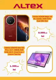 Catalog Altex Pagină 2: HONOR ALTEX Tableta LENOVO Idea Tab Plus, 12.1", 256GB, 8GB RAM, Wi-Fi, Cloud Gray + Lenovo Tab Pen
