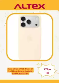 Catalog Altex Pagină 5: ALTEX Husa telefon APPLE iPhone 17 Pro Silicone Case cu MagSafe - Vanilla, MHVX4ZM/A 179,99 lei