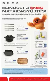 Auchan akciós újság hét 39 Oldal 2: 2 SME G ELINDULT A SMEG MATRICAGYŰJTÉS! Szerezd meg a stílusos kollekció összes