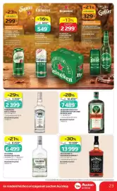 Auchan akciós újság hét 39 Oldal 23: Soproni lager €299,00, Edelweiss Hefetrüb Dobozos Sör €549,00