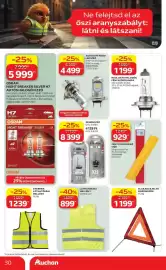 Auchan akciós újság hét 39 Oldal 30: Láthatósági mellény €899,00, Gyermek láthatósági mellény €1.239,00