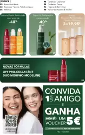 Catálogo Yves Rocher Página 2: [INDICE] 03 Rosto Anti-idade 20 Rosto por Tipo de Pele & Limpeza 36 Makeup Séruns Rosto