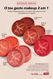 Catálogo Yves Rocher Página 47: Yves rocher blush rosto & lábios 2 em 1 €14,95