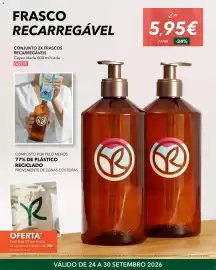 Catálogo Yves Rocher semana 39 Página 5: FRASCO RECARREGÁVEL 2= 5,95€ 7,90€ -24% CONJUNTO 2X FRASCOS RECARREGÁVEIS