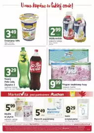 Marketvita gazetka Strona 8: Papier toaletowy Foxy Jedwab 8-pak €9,99, Napój gazowany Polo Cola Zbyszko €3,29
