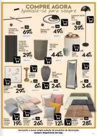 Folheto Conforama Página 11: Almofada cordon €12,99, Espelho de Pé REX €34,99