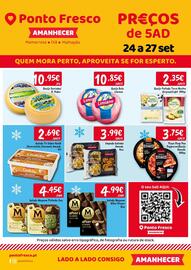 Folheto Ponto Fresco Página 2: Amanhecer gelato tri sabor €2,69, Gelado magnum after dinner classic €4,99