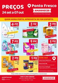 Folheto Ponto Fresco Página 4: Gel Banho Dove Gama €4,25, Rolo de cozinha compacto xxl amanh €2,99
