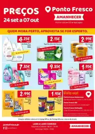 Folheto Ponto Fresco Página 4: Gel Banho Dove Gama €4,25, Rolo de cozinha compacto xxl amanh €2,99