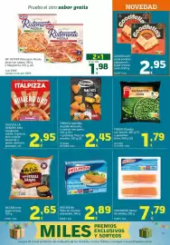 Folleto HiperDino Página 15: Dr. oetker - ristorante piccola pizza con salami €3,95, Fripozo nachos rellenos de queso €2,45