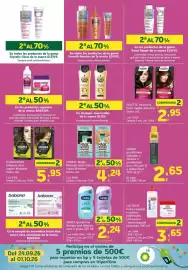Folleto HiperDino Página 39: Giorgi proultimate volumen y textura o proultimate men €2,65, L'oreal magic retouch €4,24