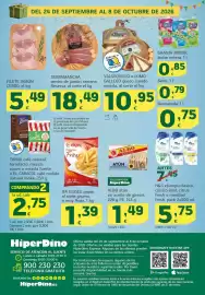 Folleto HiperDino Página 52: Albo atún en aceite de girasol €1,49, H&S champú clásico €5,75