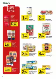 Folleto Dialprix Página 10: Exito tomate entero pelado €1,00, Litoral fabada asturiana €2,29