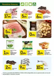 Folleto Dialprix Página 2: Diquesi canónigo rúcula €1,29, Alteza iceberg cortada €0,85