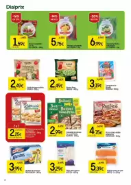 Folleto Dialprix Página 6: Pescanova varitas merluza €3,99, Alteza filete de merluza €3,29