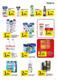 Folleto Dialprix Página 7: Président leche semidesnatada €1,45, Ideal leche evaporada €2,19