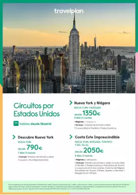 Catálogo Travelplan (válido hasta el 31-10)