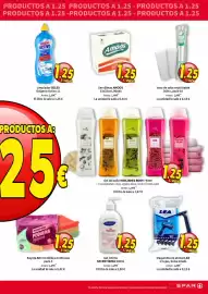 Folleto SPAR Página 5: Vaso de tubo reutilizable €1,25, Lea maquinilla de afeitar €1,25
