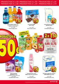Folleto SPAR Página 7: Bel baby gasas infantiles no tejidas €1,50, Amalfi infinini €1,50