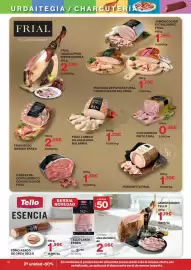 Catálogo El Corte Inglés Página 16: Jamón Asado Tello €1,19, Frial pechuga de pollo €1,29