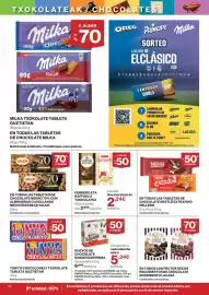 Catálogo El Corte Inglés Página 24: Ferrero eta raffaello txokolatea €2,24, Kinder huevos de chocolate sorpresa €5,24