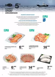 Catálogo El Corte Inglés Página 4: Otarrainkka asc €6,98, Gamba blanca €14,98