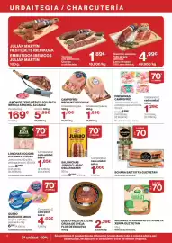 Catálogo El Corte Inglés Página 8: Campofrío produktu egosiak €1,10, Chorizo o salchichon €1,89