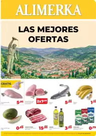 Folleto Alimerka Página 1: Ybarra aceite de oliva 0,4º o 1º €3,50, Solomillo de cerdo €14,00