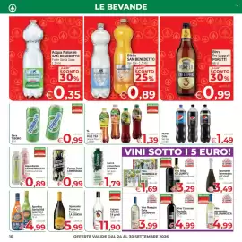 Volantino Despar settimana 39 Pagina 10: Tè classico/zero FUZE TEA €1,39, Birra TUBORG €0,99