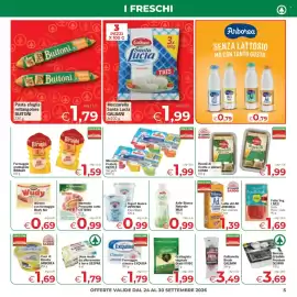 Volantino Despar settimana 39 Pagina 5: Mozzarella Santa Lucia Galbani €1,99, Formaggio classico EXQUISA €1,79