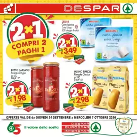 Volantino Despar Pagina 1: Carta Igienica Extra Lunga DESPAR €3,49
