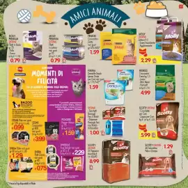 Volantino Despar Pagina 23: Friskies Croccantini Gatto €1,59, Molly premium Filetti in Lattina €0,79