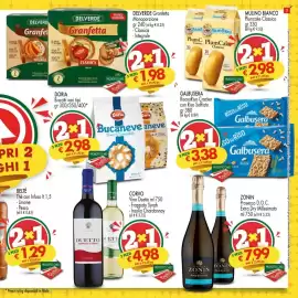 Volantino Despar Pagina 3: PlumCake Classico Mulino Bianco €2,98, Zonin Prosecco D.O.C. €7,99
