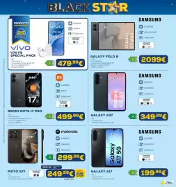 Volantino Euronics Pagina 14: Redmi Note 17 Pro €499,99, Samsung Galaxy A37 €349,99