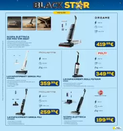 Volantino Euronics Pagina 20: Rowenta lavapavimenti senza fili GZ7035WO €359,99, Polti lavapavimenti rollysteam wd30c €349,99