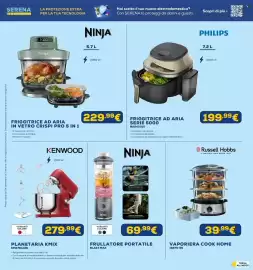 Volantino Euronics Pagina 25: Philips friggitrice ad aria serie 5000 €199,99