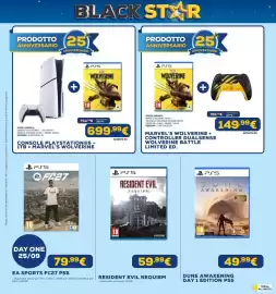 Volantino Euronics Pagina 47: EA Sports FC27 PS5 €79,99, Resident Evil Requiem €59,99