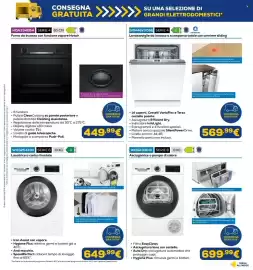 Volantino Euronics Pagina 9: Forno elettrico €449,99, Lavastoviglie Bosch €569,99