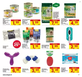Volantino Interspar Pagina 7: Spazzola per cane in gomma ovale Best Friend €3,49