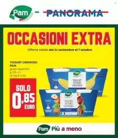 Volantino Panorama Pagina 1: Yogurt cremoso Pam €0,85
