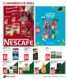 Volantino Panorama Pagina 2: Caffè in grani vivace tradizionale Pellini classico €14,90, Miele di Fiori Luna di Miele €2,00